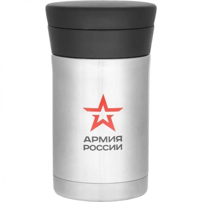 Термос THERMOS АРМИЯ РОССИИ ПОЛЕВОЙ 0.5л. стальной/черный 646279 Термос THERMOS АРМИЯ РОССИИ ПОЛЕВОЙ 0.5л. стальной/черный 646279