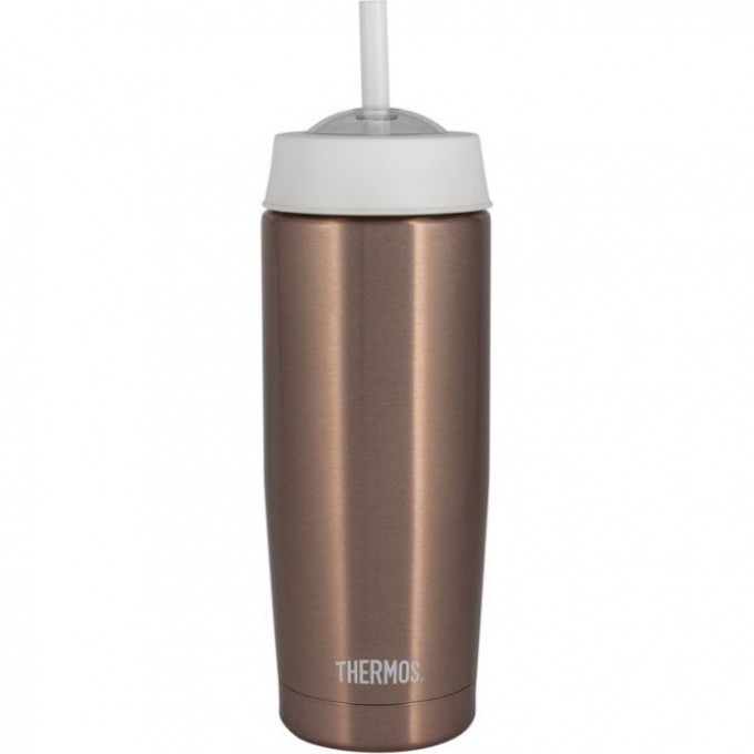 Термостакан THERMOS TS-403, 0.47л, кофейный/ белый 115756 Термостакан THERMOS TS-403, 0.47л, кофейный/ белый 115756