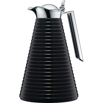 Вакуумный термокувшин THERMOS ALFI ACHAT BLACK 1L со стеклянной колбой